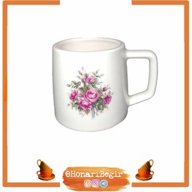 تصویر ماگ سرامیکی گل سرخی Gol Sorkhi Ceramic Mug