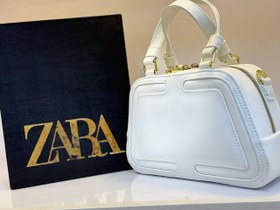 تصویر کیف زنانه چرمی زارا به همراه جعبه Zara women bag with box