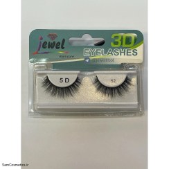 تصویر مژه مصنوعی پنج بعدی جیول شماره 52 Jewel 5D False Eyelashes No.52