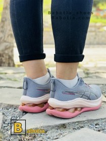 تصویر کفش اسیکس ژل کینسی مکس (Asics GEL-KINSEI MAX) طوسی کد 6095 