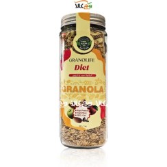 تصویر گرانولا سیب و دارچین گرانولا لایف (رژیمی) - 380 گرمی 