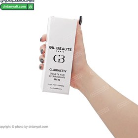 تصویر کرم شب روشن کننده صورت کلراکتیو ژیل بوته Gil Beaute Clairactiv Brightening Night Cream