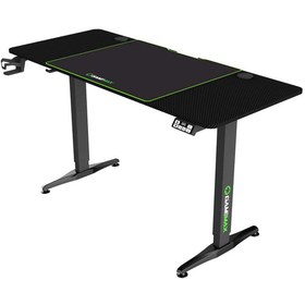 تصویر میز گیمینگ گیم مکس مدل D140 Carbon EC Gamemax D140 Carbon EC