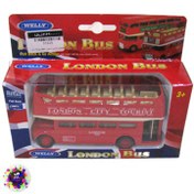 تصویر ماشین فلزی اتوبوس لندن DIECAST METAL LONDON BUS TOYS