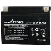 تصویر باتری 12V 28 Ah برند نیو لانگ (12ولت 28 آمپر) 
