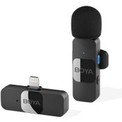 تصویر میکروفون بی سیم بویا مدل BY- V1 Boya Ultracompact 2.4GHz Wireless Microphone System BY- V1