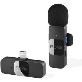 تصویر میکروفون بی سیم بویا مدل BY- V1 Boya Ultracompact 2.4GHz Wireless Microphone System BY- V1