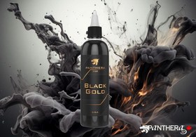 تصویر رنگ تاتو پنترا بلک گلد حجم ۱۵۰ میل 