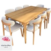 تصویر میز نهار خوری شیش نفره مدل Lina 