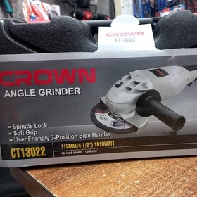 تصویر مینی فرز دسته بلند 1010 وات کرون مدل CT13022 CROWN  Angle Grinder CT13022