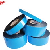 تصویر نوار چسب دو طرفه فومی روکش آبی – double sided foam tape 