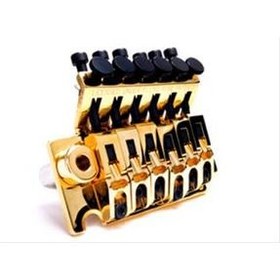 تصویر قطعات گیتار SS BRIDGE LB63 FLOYD ROSE STYLE GOLD GRAPHTECH 