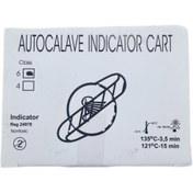 تصویر اندیکاتور شیمیایی اتوکلاو کلاس۶(تست اتوکلاو کلاس ۶) 