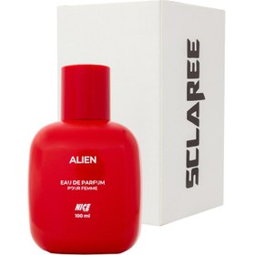 تصویر ادکلن زنانه نایس شیشه مکعبی الین مدل Nice Alien حجم 100 میلی لیتر Nice Alien Perfume 100 ml