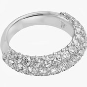 تصویر حلقه ازدواج برلیان طرح دستینی 