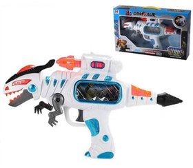 تصویر تفنگ موزیکال آکواریوم دار دایناسور TOY GUN _ ITEM NO 8669