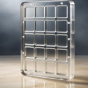 تصویر قالب شکلات مگنتی مربع 