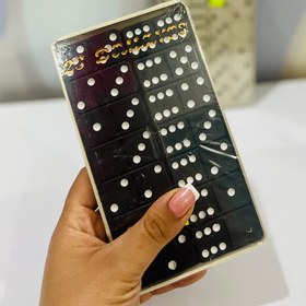 تصویر دبنا(دومینو)سنگی - مشکی 