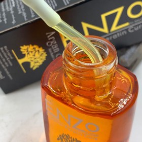 تصویر روغن آرگان و کراتین مو انزو Enzo: Enzo argan oil for hair care