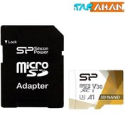 تصویر کارت حافظه سیلیکون پاور Superior Pro ظرفیت ۲۵۶ گیگابایت UHS-I U3 کلاس ۱۰ سرعت ۱۰۰MBps 