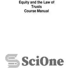خرید و قیمت دانلود کتاب Equity and the Law of Trusts Course Manual ...