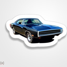 تصویر استیکر/ برچسب ماشین 18 