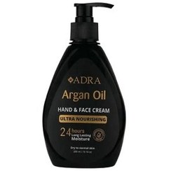 تصویر کرم مرطوب کننده آدرا مدل Argan حجم 300 میلی لیتر Adra Argan Oil Moisturizing Cream 300ml