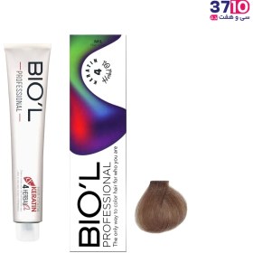 تصویر رنگ مو بیول شماره 7.8 رنگ بلوند شکلاتی متوسط حجم 100 میلی لیتر Biol Hair Color No. 7.8 Chocolate Blonde Color Medium Volume