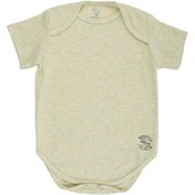 تصویر بادی نوزادی آستین کوتاه لیمویی نیل کوک Nilkouk مدل MBS4-3 