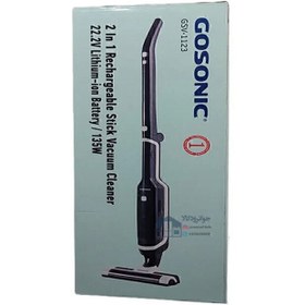 تصویر جارو شارژی گوسونیک مدل GSV-1123 دو منظوره با باتری ۲۰ دقیقه ای 