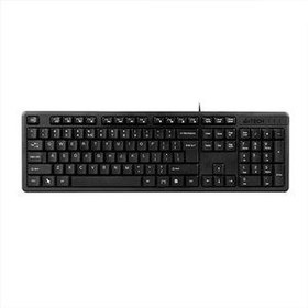 تصویر کیبورد ای فورتک مدل KK-3 ا A4Tech KK-3 Wired Keyboard A4Tech KK-3 Wired Keyboard