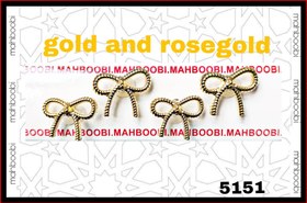 تصویر دکمه 2 سایز طرح پاپیونی مدل ابکاری کد 5151 تعداد 100 عددی 