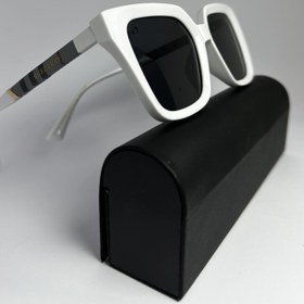 تصویر عینک آفتابی سفید White sunglasses