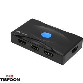 تصویر سوئیچ ۳ پورت HDMI کی نت مدل K-SWHD2003 