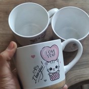 تصویر ماگ سرامیکی طرحدار happy everyday