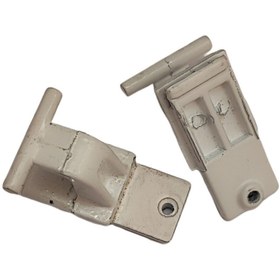 تصویر لولا درب ماشین لباسشویی مدل دو تکه کد A54 مناسب برای لباسشویی آبسال 