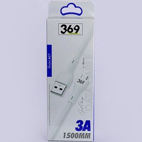 تصویر کابل تبدیل USB به USB-C برند 369 مدل AC7 طول 1 متر 