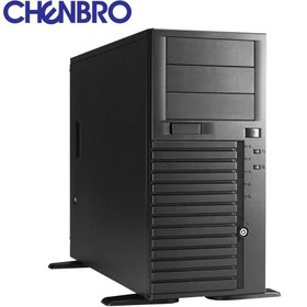 تصویر کامپیوتر سرور چنبرو سری اس آر 209 ا SR209 E3-1220 v5 ATX Tower Server Chassis SR209 E3-1220 v5 ATX Tower Server Chassis