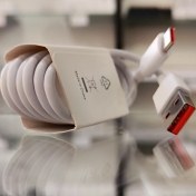 تصویر کابل شارژر سرجعبه شیائومی 33w تایپ سی Type C با توان 33 وات با فناوری توربو شارژ یا فوق سریع با ضمانت و تست 10 روزه 