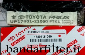 تصویر فیلتر هوا تویوتا پریوس کد 21060-17801 TOYOTA PRIUS