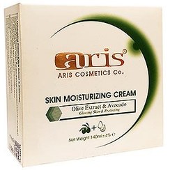 تصویر کرم درخشان کننده پوست اریس حاوی عصاره زیتون و آووکادو Skin Moisturizing Cream Olive Extract & Avcado