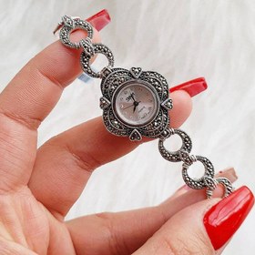 تصویر ساعت نقره سما کد 18064 