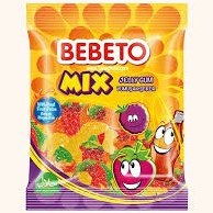 تصویر پاستیل ببتو ۸۰ گرمی میکس ۱۲ تایی ا Bebeto Bebeto