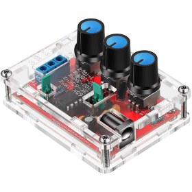 تصویر ماژول فانکشن ژنراتور XR2206 با قاب پلکسی شفاف XR2206 generator function module with transparent plexiglass frame