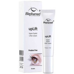 تصویر کرم دورچشم ضدافتادگی پلک Uplift حجم 15میل بلفامد Blephamed Uplift Eye cream 15ml