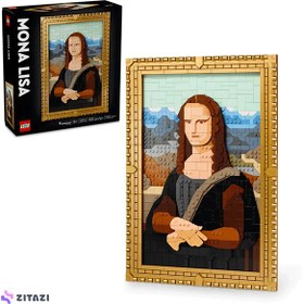 تصویر لگو سری هنر مدل تابلو لبخند مونالیزا ۳۱۲۱۳ - LEGO ART Mona Lisa 31213 