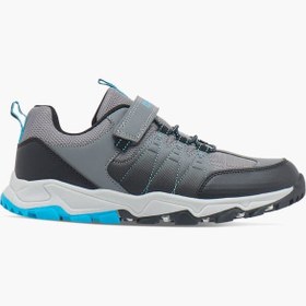 تصویر کفش ورزشی پسرانه با جزئیات توری و بست چسبی برند kappa Boys Panelled Lace Detail Sports Shoes with Hook and Loop Closure