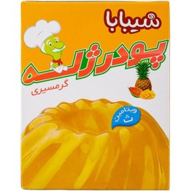 تصویر پودر ژله " گرمسیری " شیبابا - ( 100 گرمی ) 