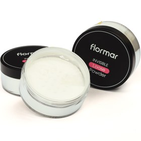 تصویر پودر بیک فلورمار اورجینال تثبیت کننده آرایشی بدون رنگ (پودر بیک) فلورمار 