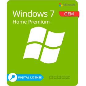 تصویر لایسنس ویندوز 7 هوم پریمیوم OEM 